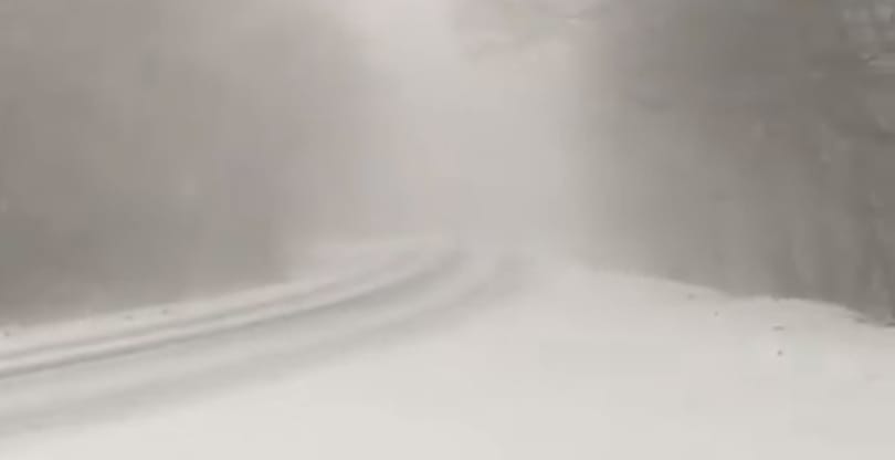 Visszatért a tél a Pilisbe – videó