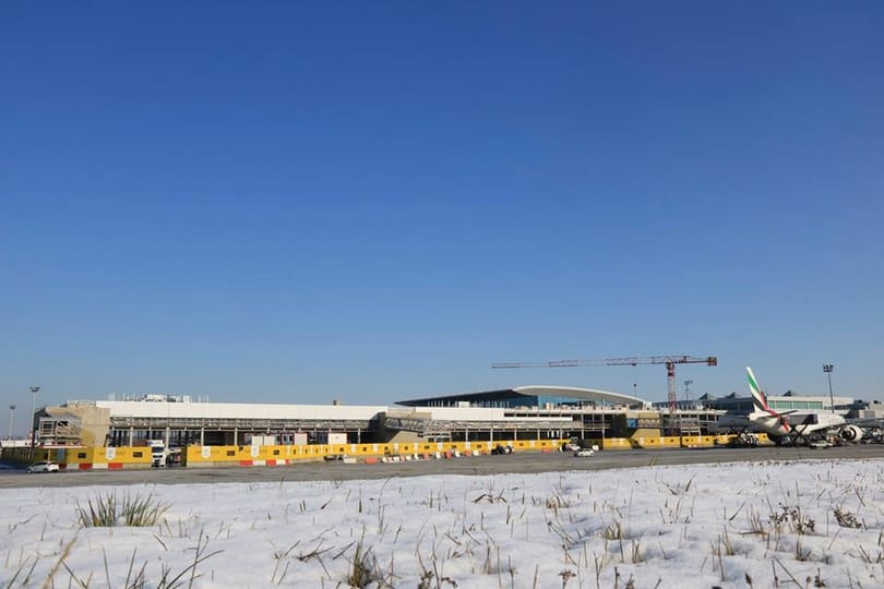 Így néz ki most a ferihegyi reptér félkész utasmólója – fotók