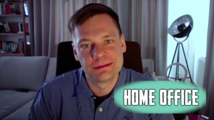 Litkai Gergely a Home office-ban: 