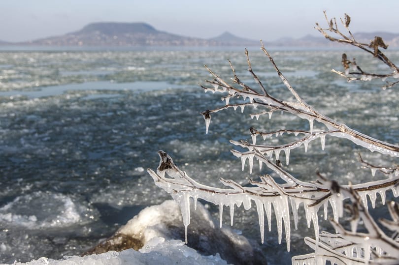 Lehet, hogy a hétvégén már lehet korizni a Balatonon – egy rókát már elbír a jég