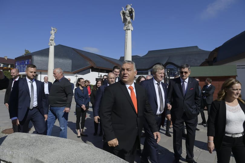 Orbán Viktor Sárospatakon: A vidéki levegő hazafivá tesz