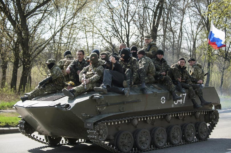 Lenyúlták az ukránok tankját Kramatorszkban