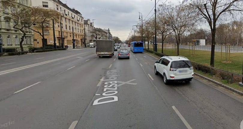 A közlönyből derült ki, hogy buszsávot kap a Dózsa György út