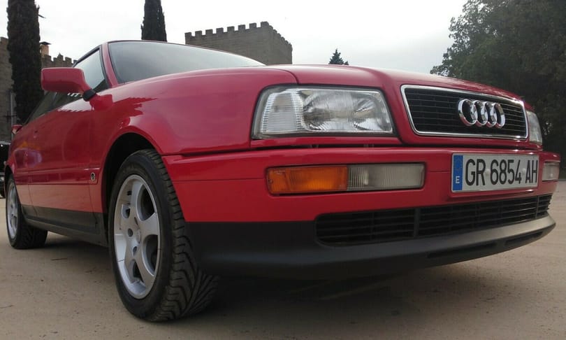 Időkapszula: 2600 kilométerrel árulnak egy 25 éves Audi Coupét