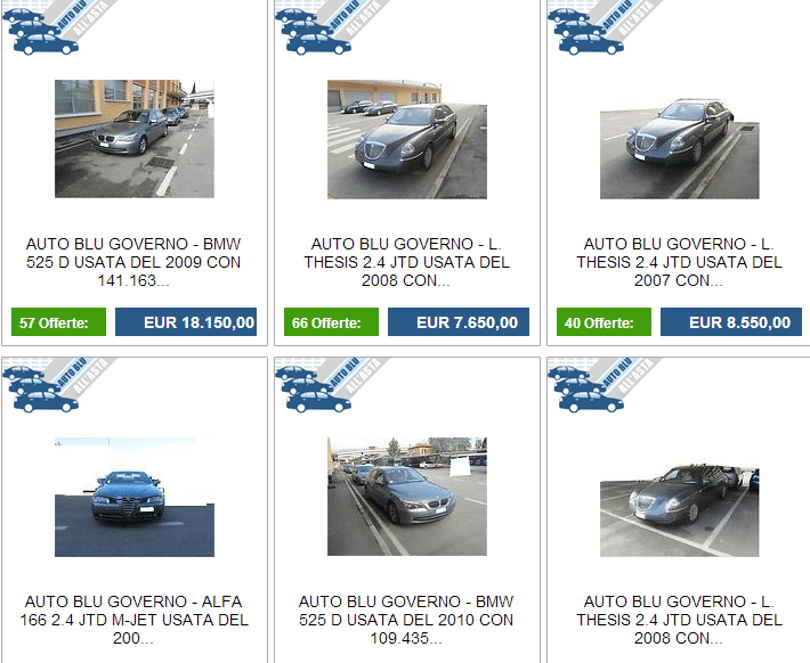 Páncélozott kormányzati Maseratit vehet az eBayen