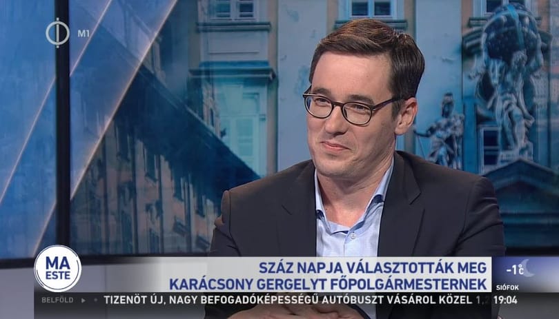 Bojkottálja a Hír TV-t Karácsony Gergely