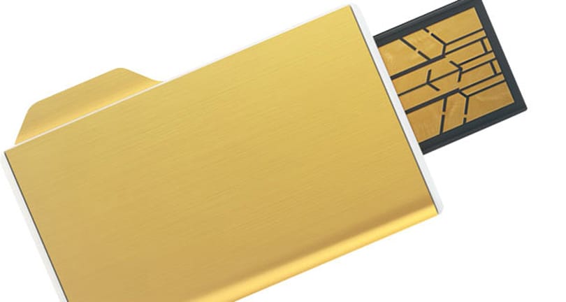Napi kütyü – mappa formájú USB-kulcs