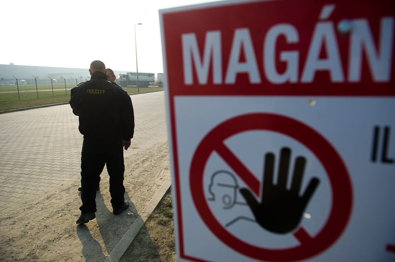 Megint blokád alatt a Lidl központja