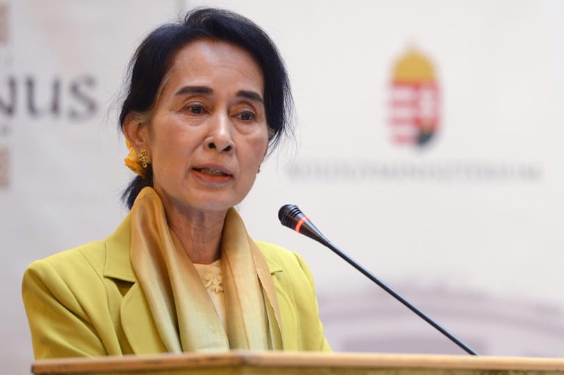 Kövérrel találkozott a Nobel-díjas Aung Szan Szú Kji