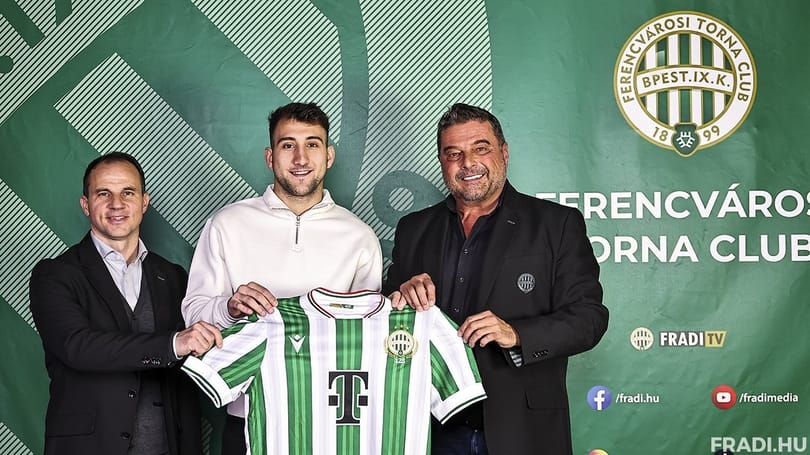 Újabb játékost igazolt a Fradi, szerb szélső érkezik a csapatba