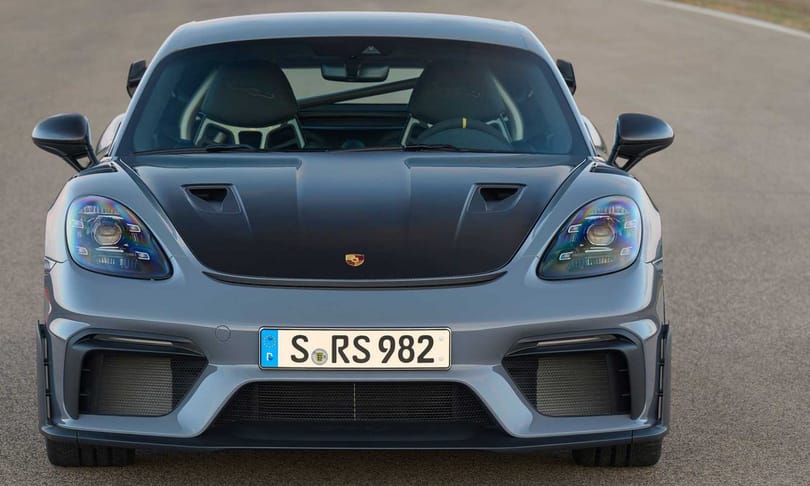 Zéró villany, maximális vezetési élmény: itt az új Porsche 718 Cayman GT4 RS