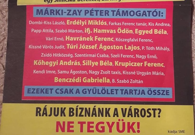 Tiltakozik a Mazsihisz a hódmezővásárhelyi 