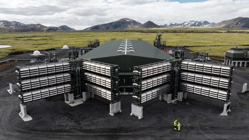 Üzembe állt a világ legnagyobb széndioxid-megkötő üzeme, a Mammoth