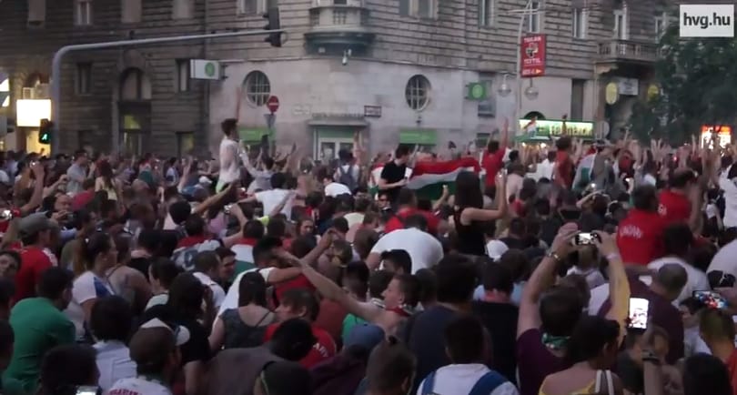 Videó: Semmi, csak a szokásos örömhömpöly a körúton