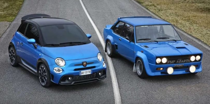 A rali egyik királya előtt tiszteleg a Fiat Abarth egyedi autója 