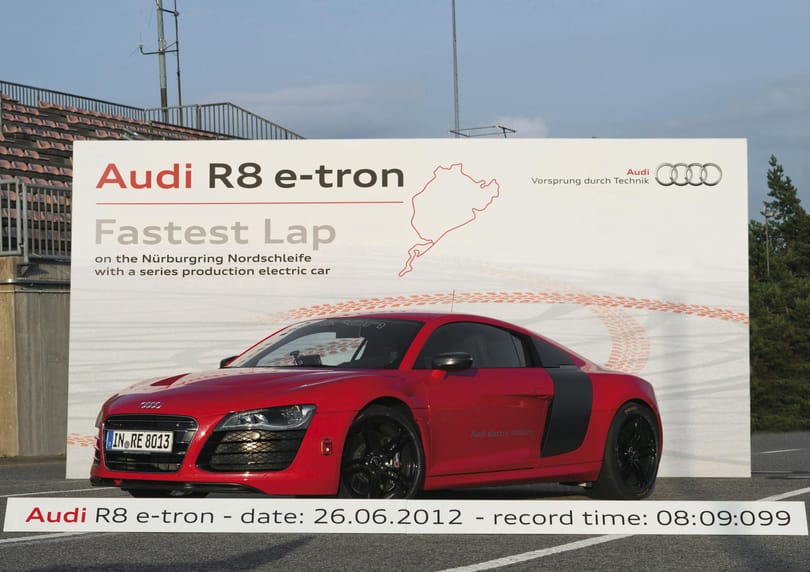 Világrekordot futott az Audi elektromos sportkocsija
