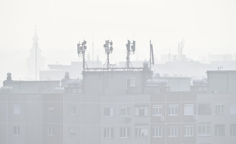 Akkora a szmog, hogy két településen már veszélyes a levegő minősége