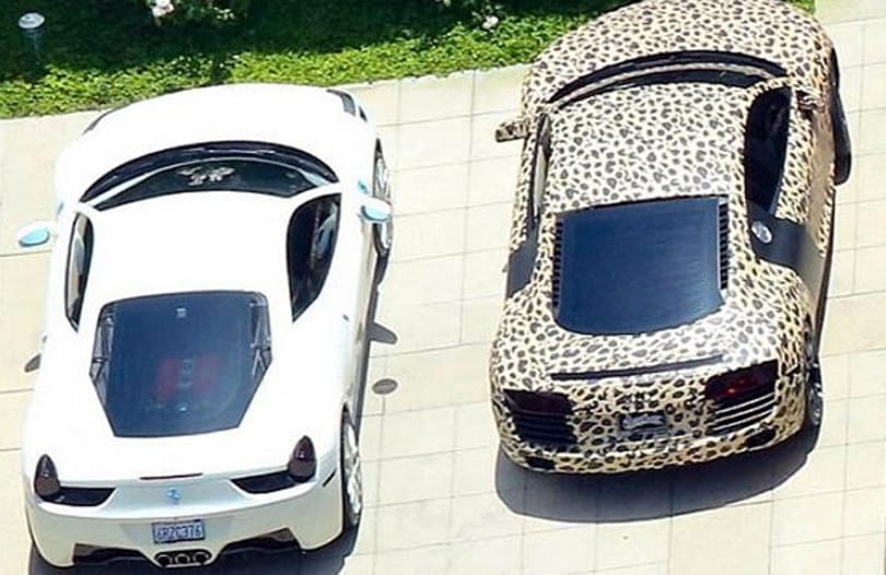 Leopárdmintás Bieber új szuperautója