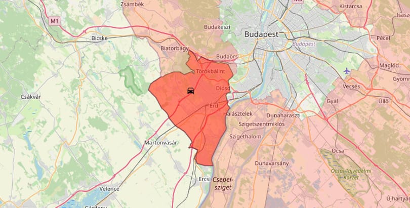 Utoléréses baleset történt az M7-esen, több kilométeres a torlódás