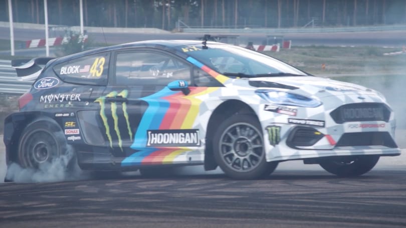 A hangját leszámítva Ken Block szerint is elképesztő egy villany versenyautó - videó