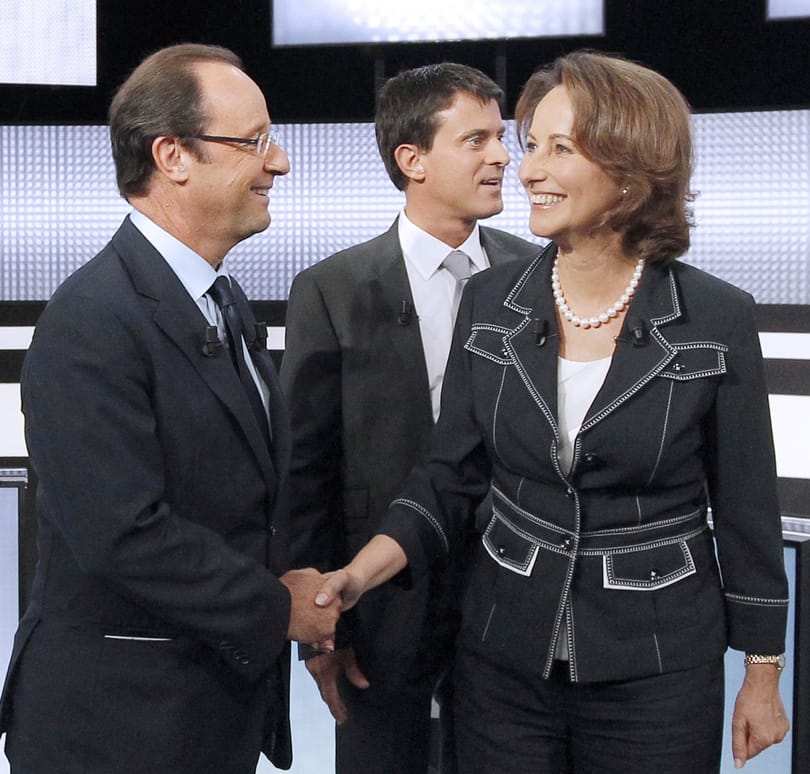 A bukott jelölt is kiáll Sarkozy leendő kihívója mellett