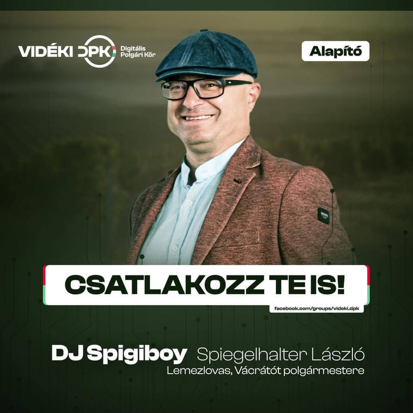 DJ Spigiboy is csatlakozott egy Digitális Polgári Körhöz