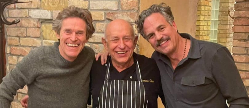 Ez volt Willem Dafoe és Mark Ruffalo menüje a nyolcadik kerületi vendéglőben