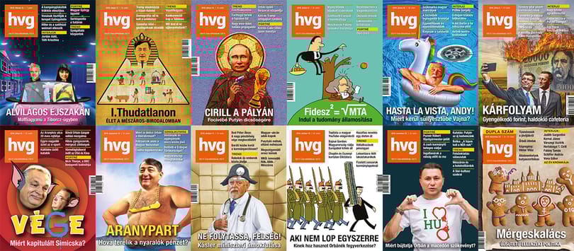 Ez lett 2018 legütősebb HVG-címlapja