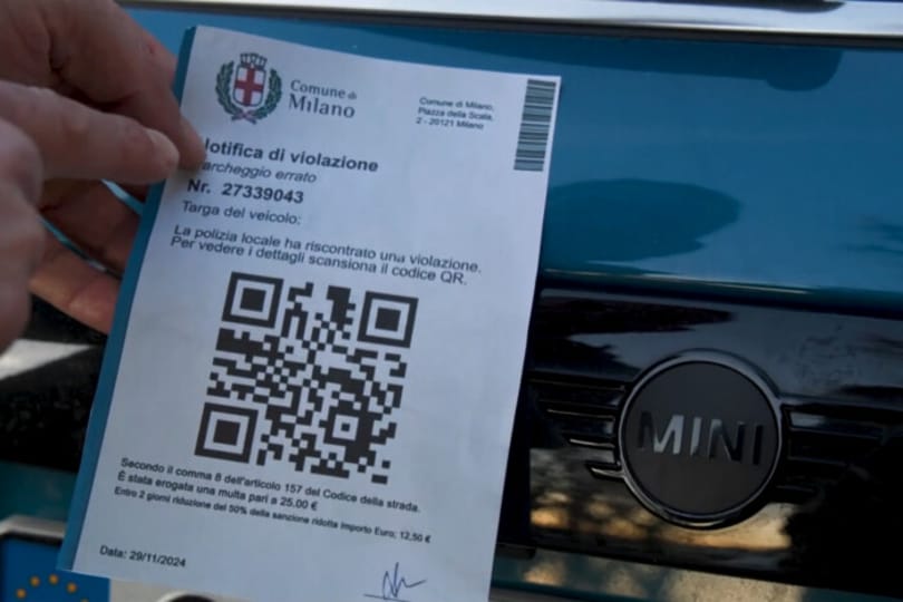 Trükkös parkolócédulákkal húzzák le az olasz autósokat