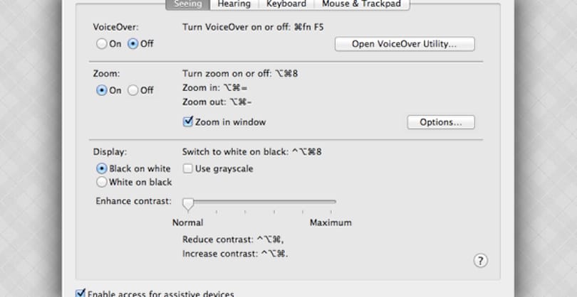 OS X tipp: nagyító használata a Lionban