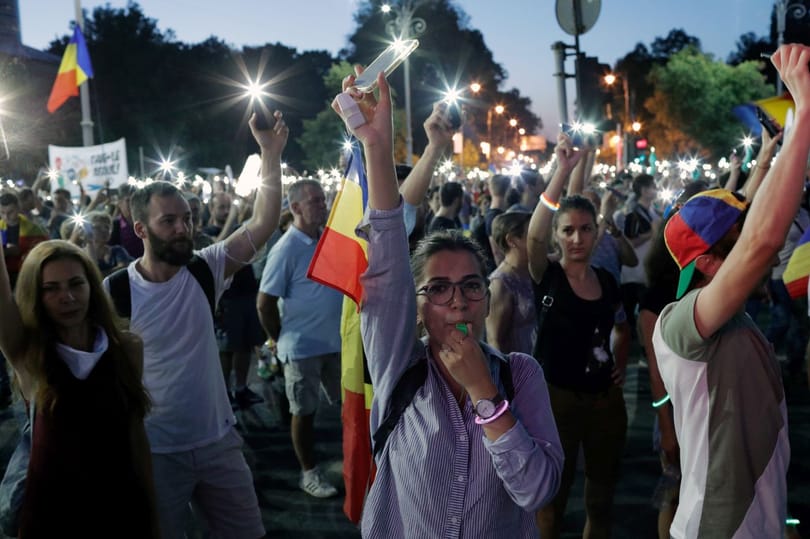 A legrosszabbat üzente a román kormány a korrupcióellenes tüntetés szétverésével