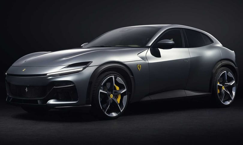A világ legerősebb SUV-ját mostantól a Ferrari kínálja, villany és turbó nélkül