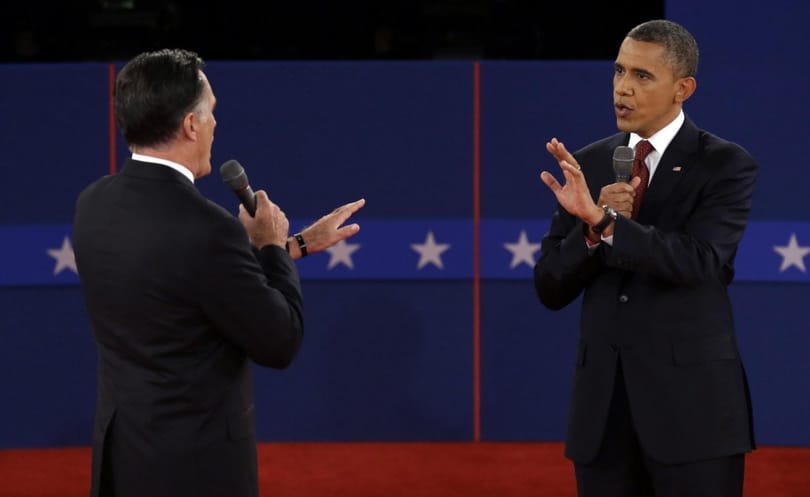 Második forduló, Obama - Romney: 1-1