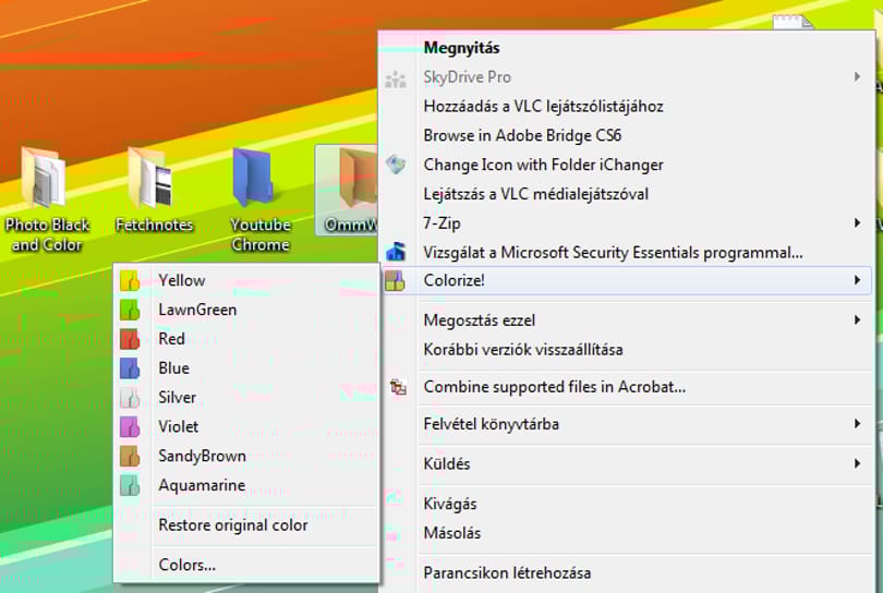Így használhatunk színes mappaikonokat a Windowsban