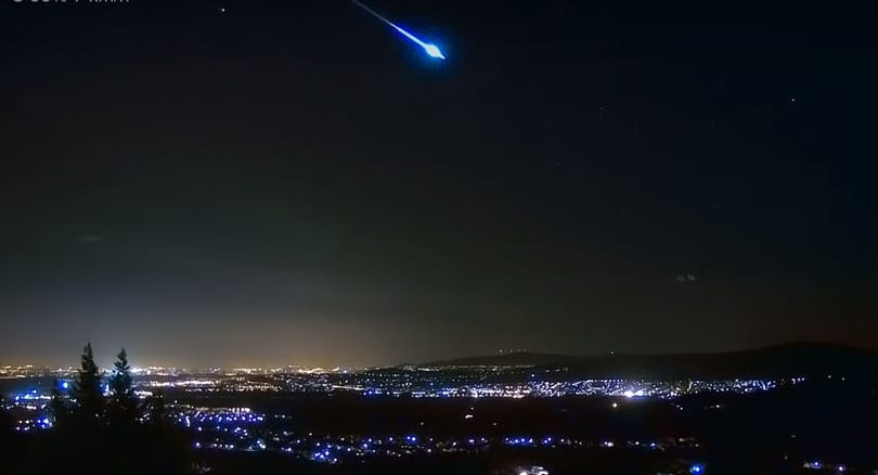 Csodaszép látvány: meteor hasított át az égen Magyarország felett