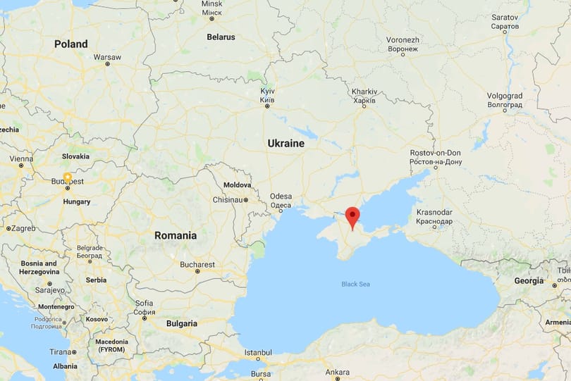 Orosz harci repülő zuhant le a Krím közelében