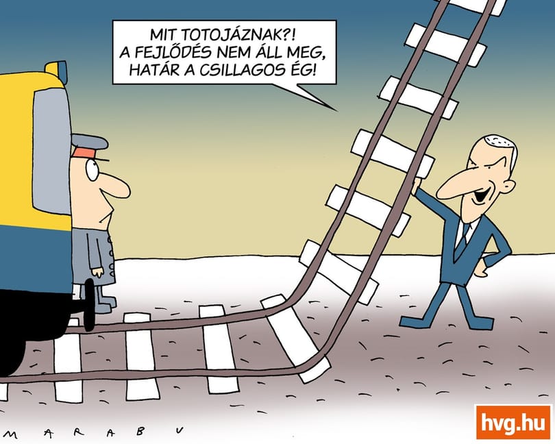Marabu Féknyúz: A vasút fejlődése nem áll meg
