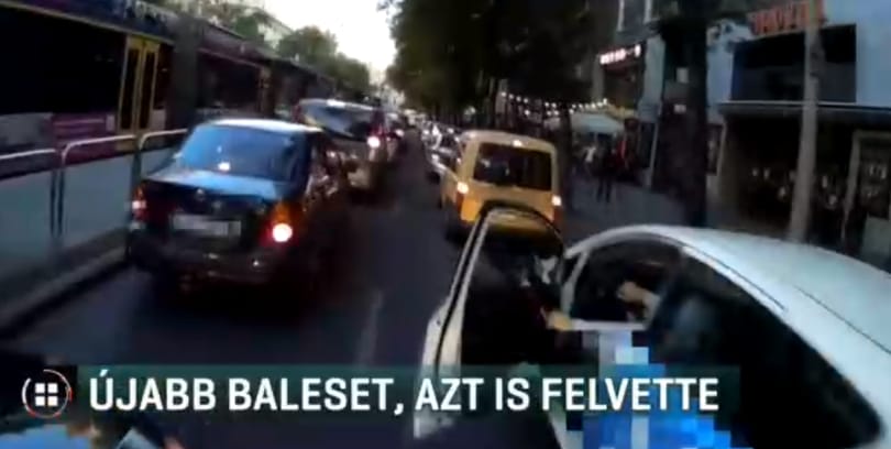 Megint baleset érte a biciklist, akit négy éve elsodort egy BKV-busz