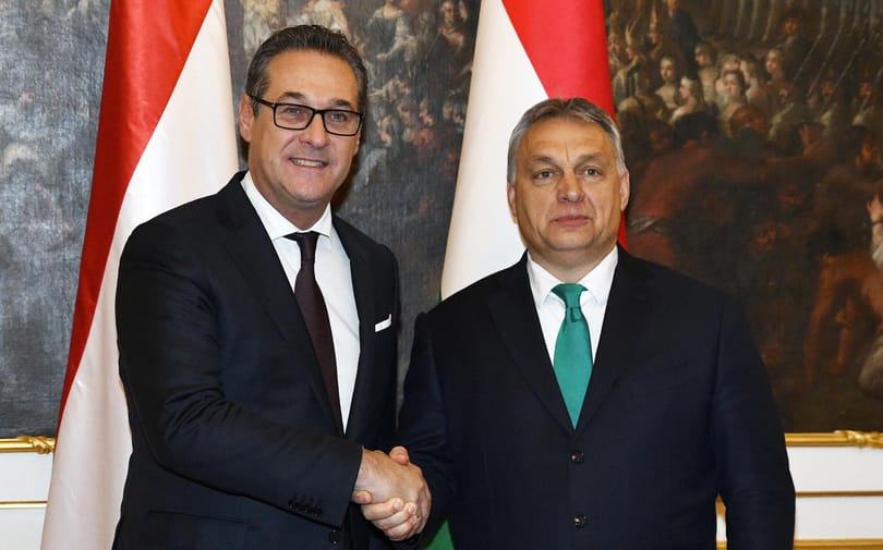 Orbán Viktor nem kívánta kommentálni Heinz-Christian Strache lemondását