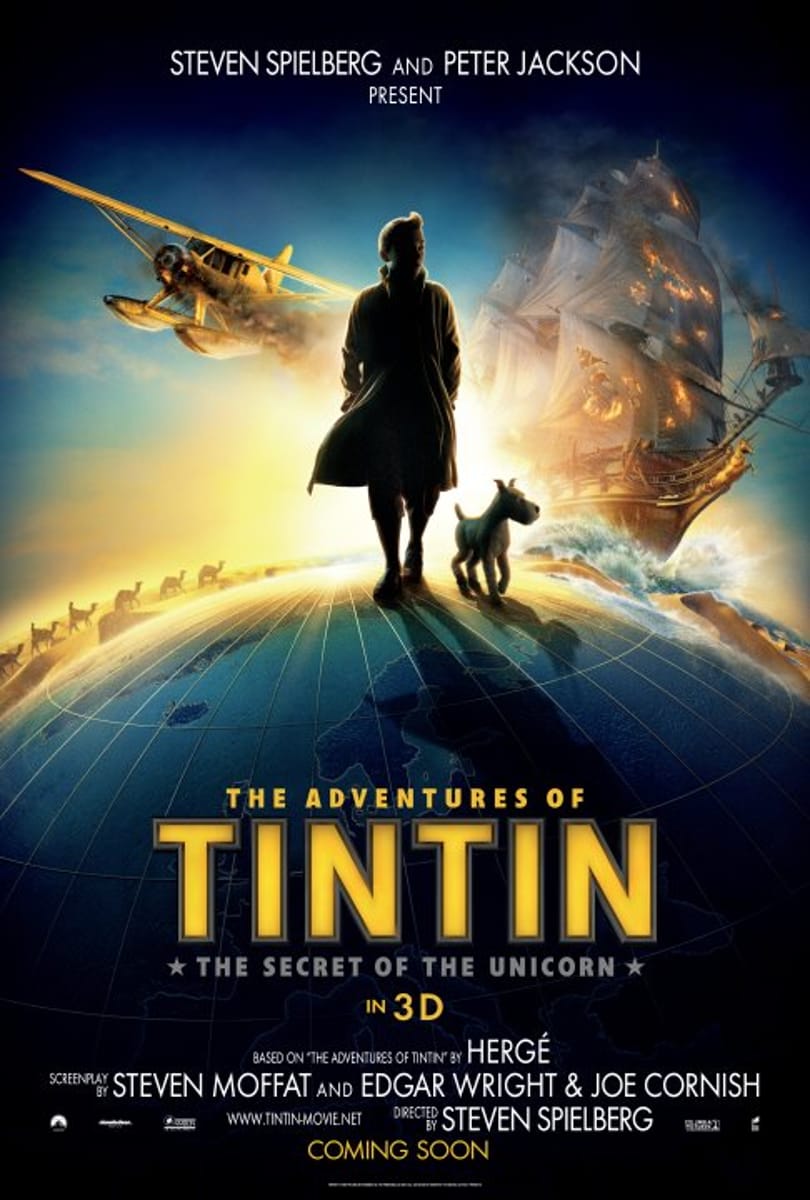 Steven Spielberg Tintin mozija