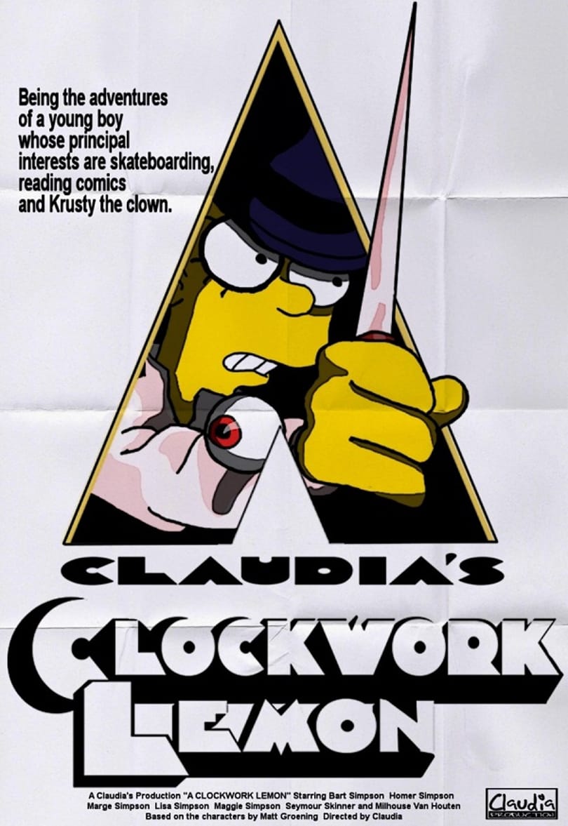 Napi dili: klasszikus moziplakátok, Simpsons-átiratban