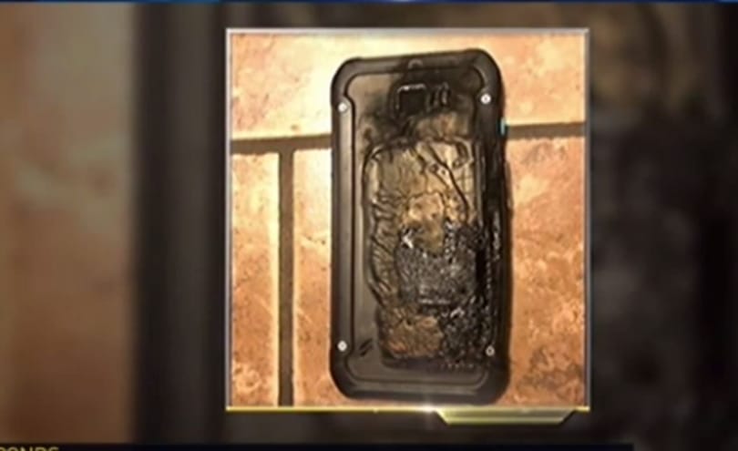 A lehető legrosszabbkor: felrobbant egy Galaxy-telefon