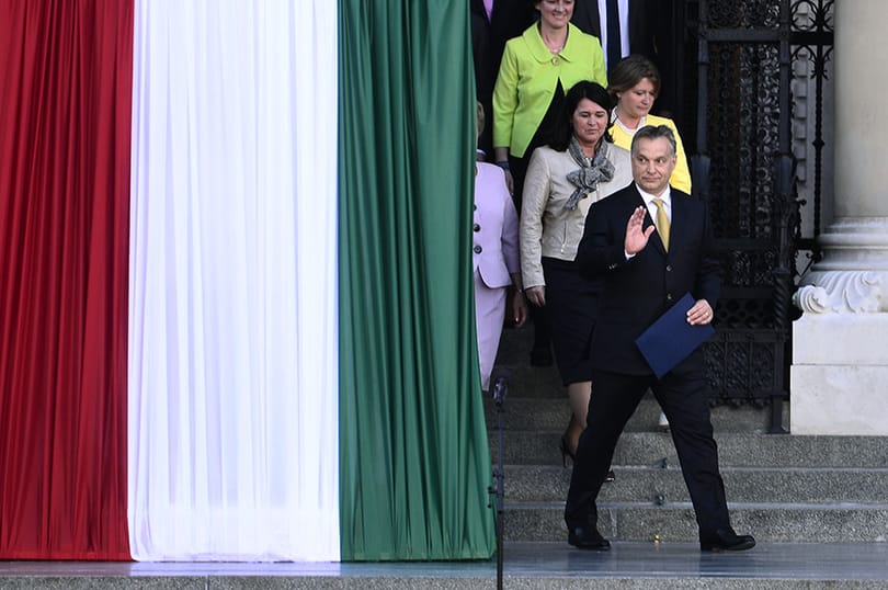 Érettségi és Orbán esküje a hét képein