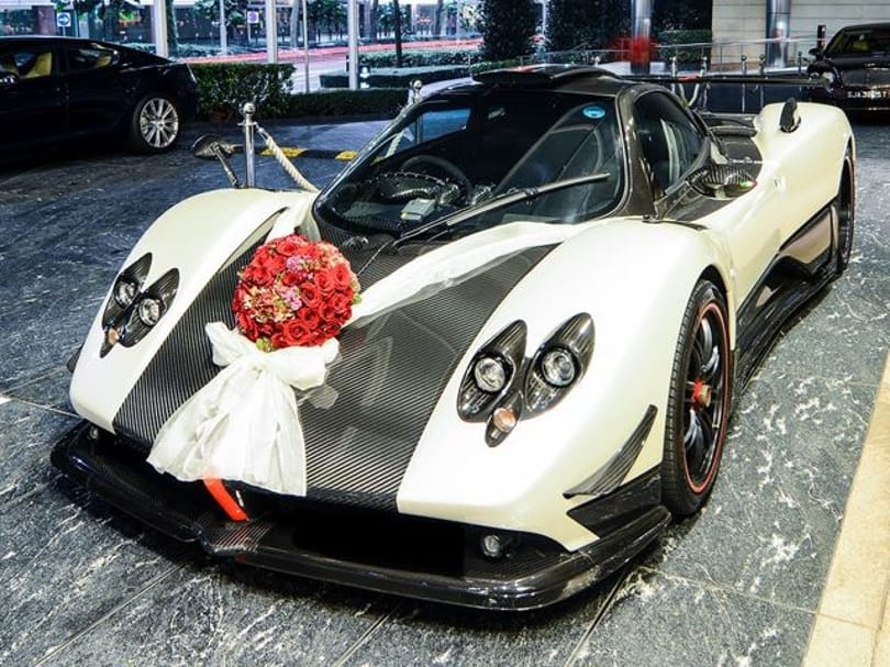 Pagani Zonda: a világ legvagányabb esküvői autója - fotók