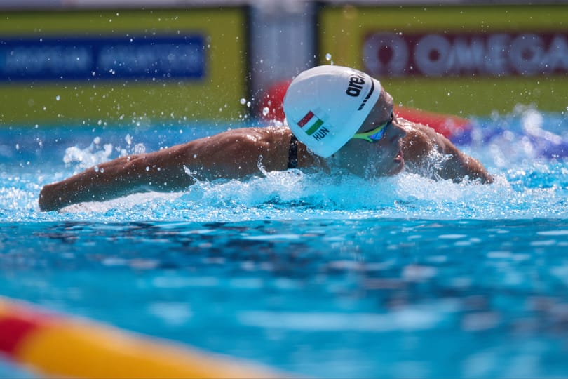 Jakabos Zsuzsanna egyetlen tizedre volt az olimpiai szinttől 200 méter pillangón