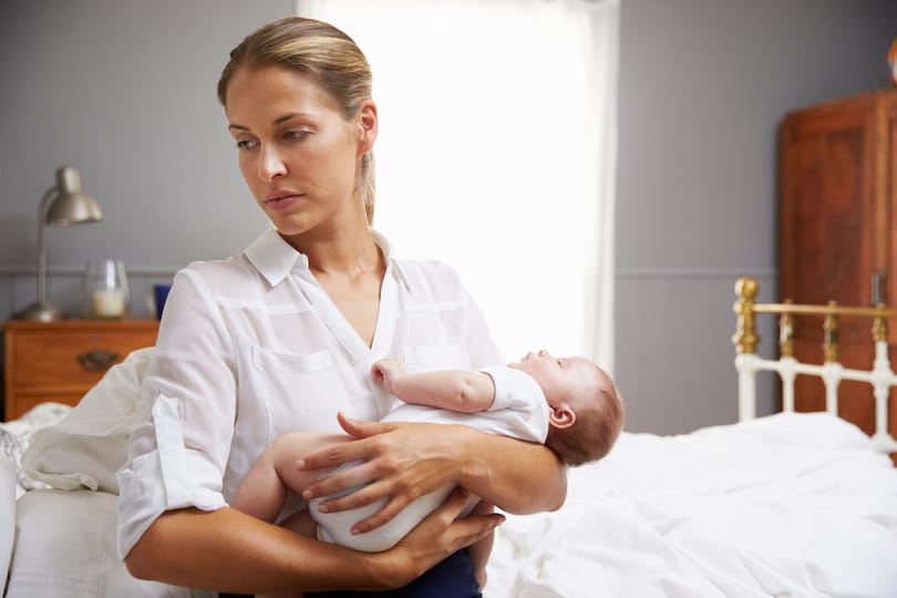 Ha nehéz örömtelien kapcsolódni a babához