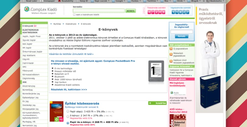 Elektronikus szakkönyveket is kölcsönözhetünk májustól