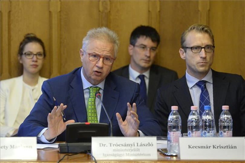 Trócsányi: Felesleges az Európai Ügyészség, nem csatlakozunk hozzá