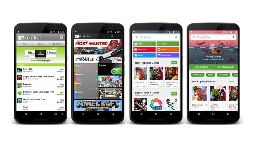 Megújul az Android-alkalmazások letöltőhelye