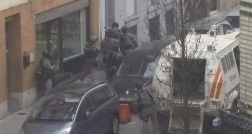 Videó: Így fogták el Salah Abdeslamot Brüsszelben
